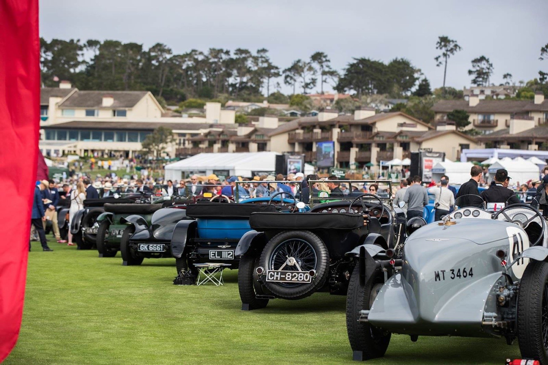 The lawn at Pebble Beach