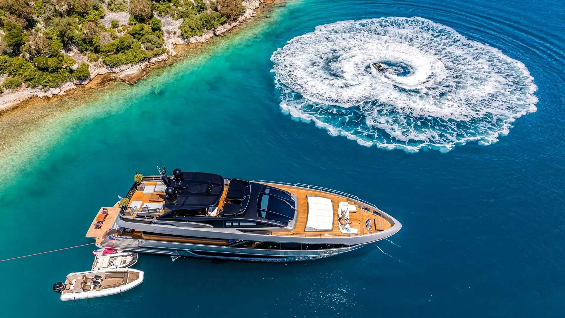 Draw Your Own Coastline — Aegean Sea, Greece
