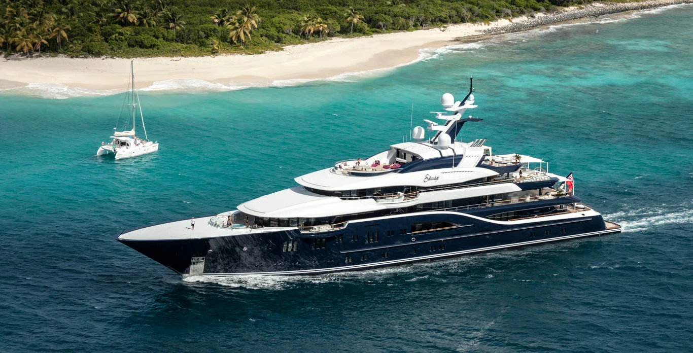 Anchored Off the Wild Coast